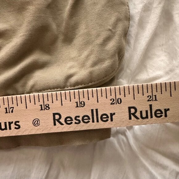 Nautica Mens Detachable Flannel Lining Zip/Snap Up Chore Barn Coat SZ L Tan - Picture 3 of 16